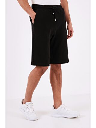 Buratti Siyah Pamuklu Relaxed Fit Cepli Short 5908023