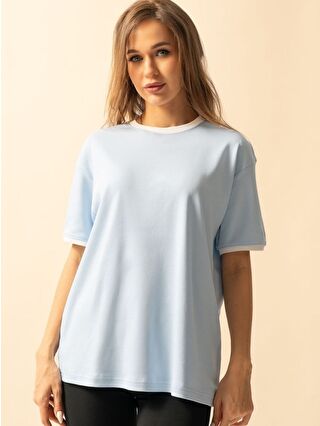 Mavi-Açık Mavi-Beyaz