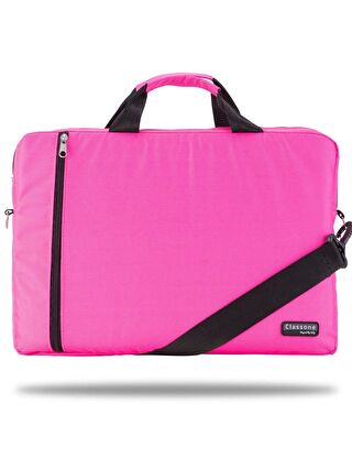 Classone Pembe WTXpro 15.6 Su Geçirmez Laptop Notebook Çantası