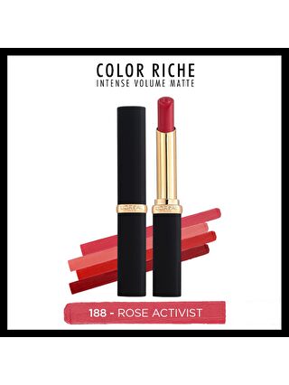 L'Oreal Paris Color Riche Intense Volume Matte Ruj - 188 Rose Activist