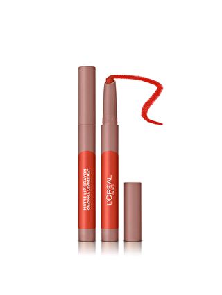 Kahverengi Infaillible Matte Lip Crayon Kalem Mat Ruj - 110 Caramel ...