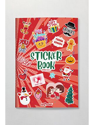 LE COLOR Sticker Book Kutlama Özel Gün Etiket Serisi