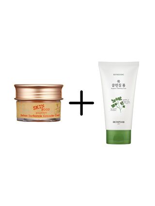 Skin Food Salmon Concealer (2) + Vege Garden Cleansing Foam Mugwort 150ml