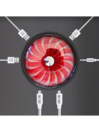 Siyah-Açık Kırmızı