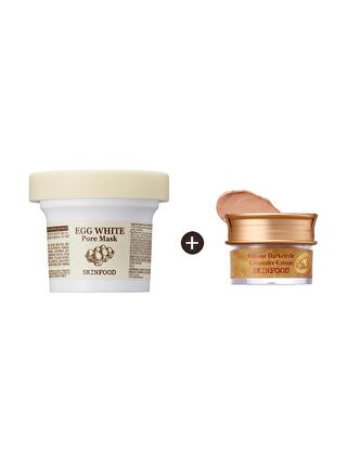 Skin Food Egg White Pore Mask + Salmon Concealer (2)