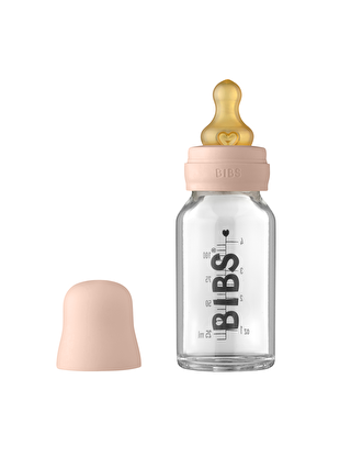 BİBS Baby Bottle Complete Set Cam Biberon 110 Ml-Blush