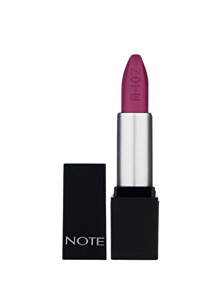 Note Cosmetique Mattever Lipstick Yarı Mat Saten Bitişli Ruj 10 Shocking Fuschia - Mor