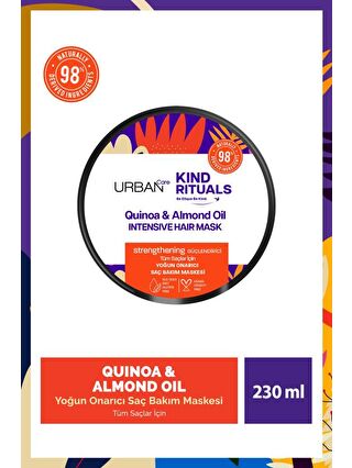 Urban Care Kind Rituals Kinoa Almond Oil Saç Bakım Maskesi 230 ML