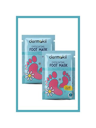 DERMOKIL Peeling Etkili ( Soyulabilir ) Ayak Maskesi 30 ml 2 ' li Set