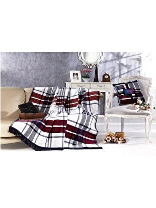 Gri-Lacivert-Kırmızı