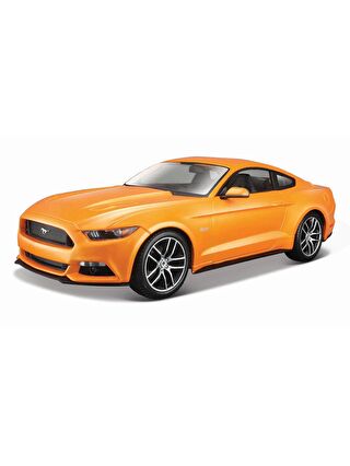 Maisto 1/18 2015 Ford Mustang Model Araba - Turuncu