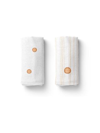 Beyaz-Açık Kahverengi