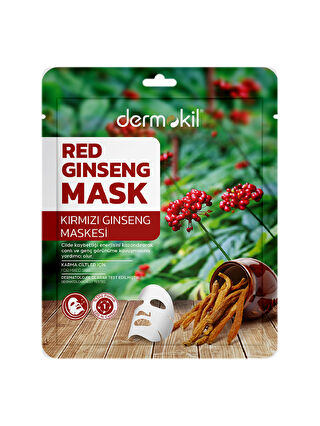 DERMOKIL Kırmızı Ginseng Maskesi (Karma Ciltler için) 20 gr