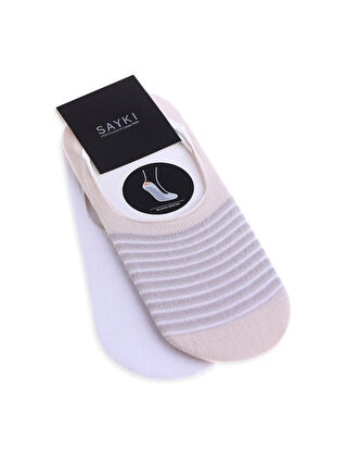 Beyaz-Açık Gri-Açık Yeşil