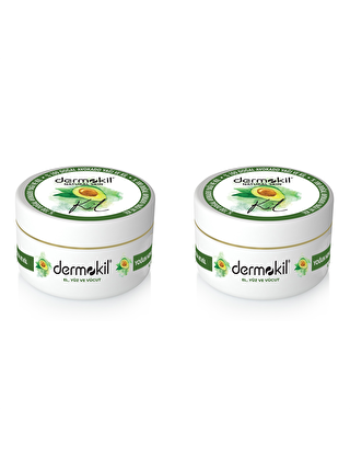 DERMOKIL El ve Yüz Kremi Avokado 300 ml 2'li Set