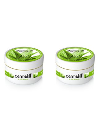 DERMOKIL El ve Yüz Kremi Aloe Vera 300 ml 2'li Set