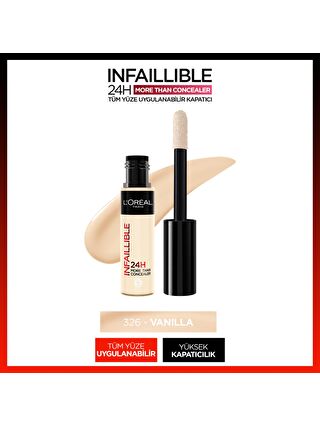 L'Oreal Paris Infaillible Tüm Yüze Uygulanabilir Kapatıcı 326 Vanilla