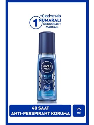 NIVEA Men Erkek Pump Sprey Deodorant Fresh Active 48 Saat Deodorant Koruması 75 ml