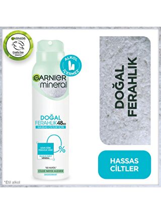 Garnier Mineral Doğal Ferahlık Sprey Deodorant