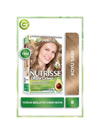 Garnier Ultra Creme 8 Koyu Sarı