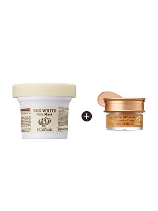 Skin Food Egg White Pore Mask + Salmon Concealer (1)