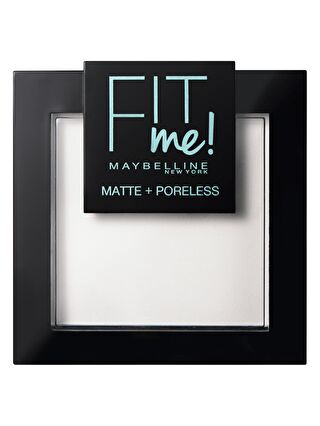 Maybelline New York Fit Me Matte+Poreless Pudra - 90 Translucent (Transparan)