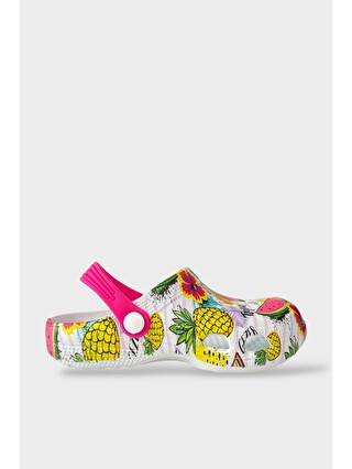 Fuşya-Beyaz