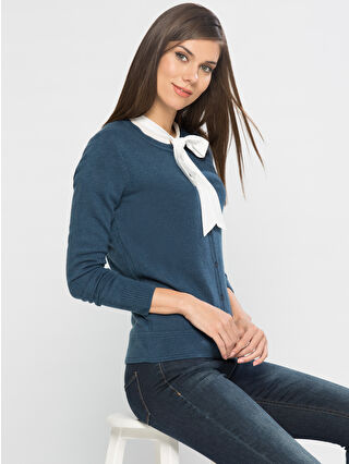 لون ميلانج نيلي