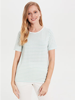 Nane Yeşili Çizgili