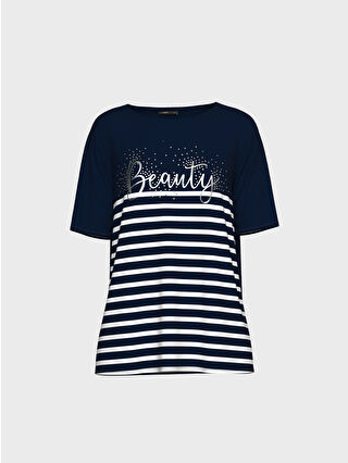 Navy Striped