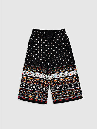 Koyu Kahverengi Baskılı