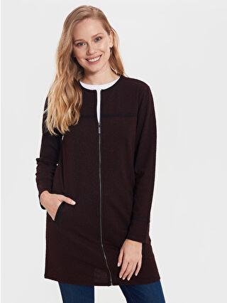 Mat Kırmızı Jakarlı