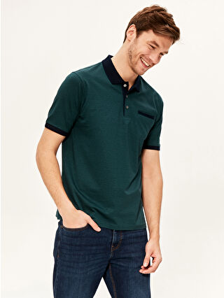 Koyu Yeşil Çizgili