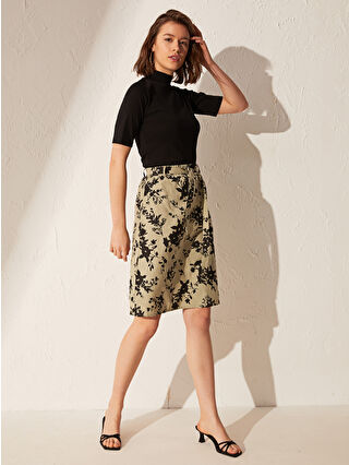 Khaki Printed