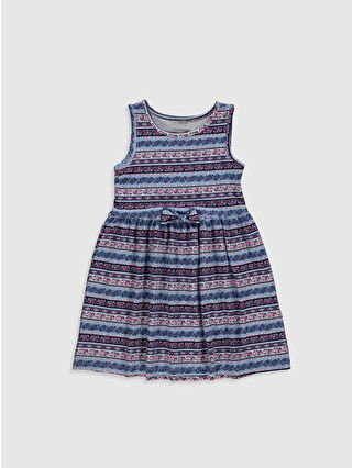 Navy Printed