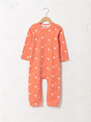 Light Orange Printed