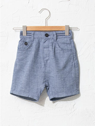 Koyu Lacivert Baskılı