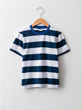 Navy Striped