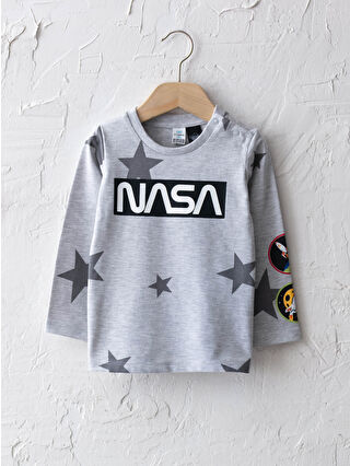Grey Printed