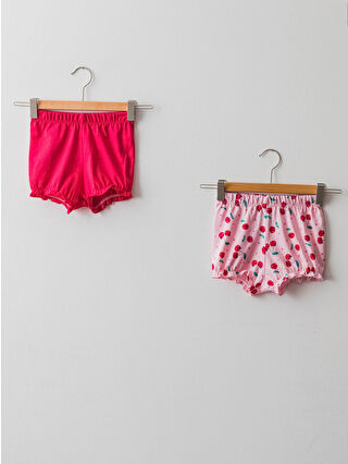 Açık Pembe Baskılı