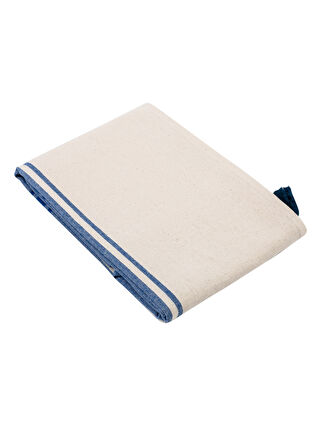 لون أزرق باهت مطبوع