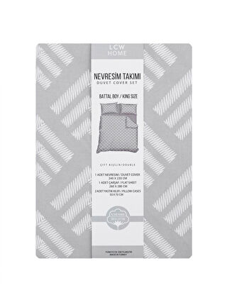 Grey Printed