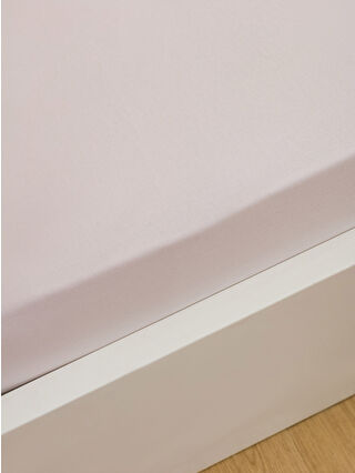 cocoページ LCW HOME Plain Cotton Single Bed Sheet 180x240 Cm -S3FA55Z8