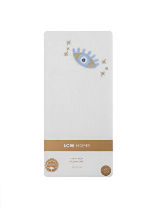 لون أزرق باهت مطبوع