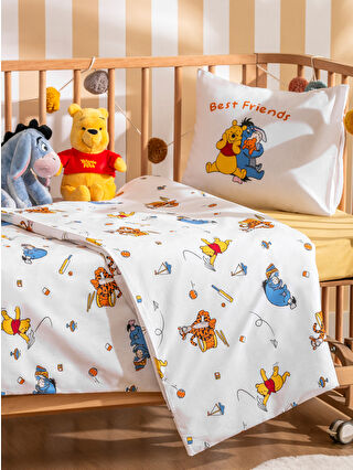 LCW HOME Karışık Winnie The Pooh Baskılı Bebek Nevresim Takımı