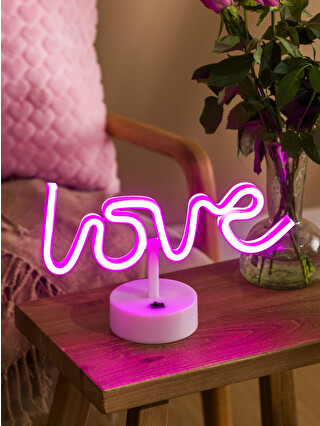 LCW HOME Love Letter Figured Decorative Light 28 cm - S61040Z8-LT4