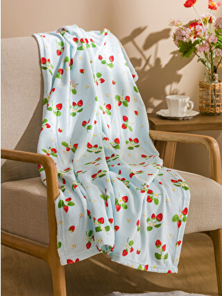LCW HOME Strawberry Printed Tv Blanket 100x150 Cm - S67463Z8-F9C