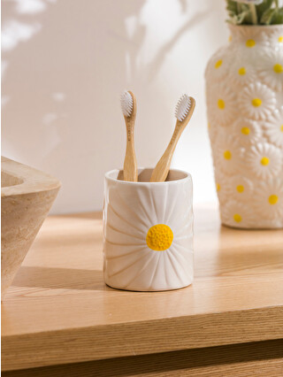 LCW HOME Floral Ceramic Toothbrush Holder - S6CA82Z8-M0T | LC Waikiki
