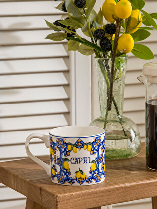 LCW HOME Lemon Patterned Porcelain Mug 355 ml - S6G408Z8-F9C | LC