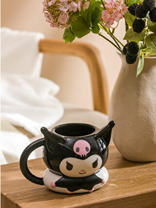 LCW HOME Kuromi Figured Ceramic Mug 500 Ml - S6G428Z8-F9C | LC Waikiki